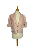 Veste courte rose