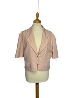 Veste courte rose