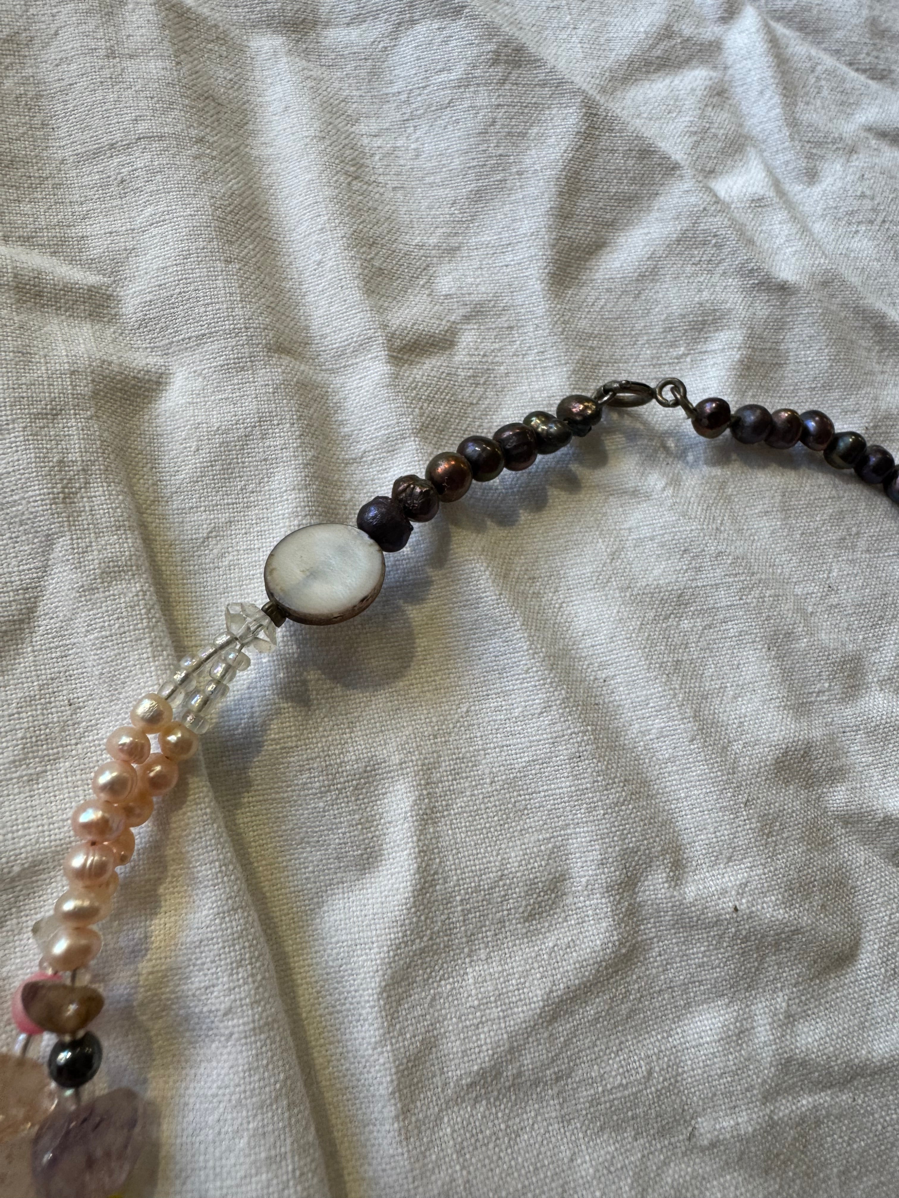 Collier en perle de verre