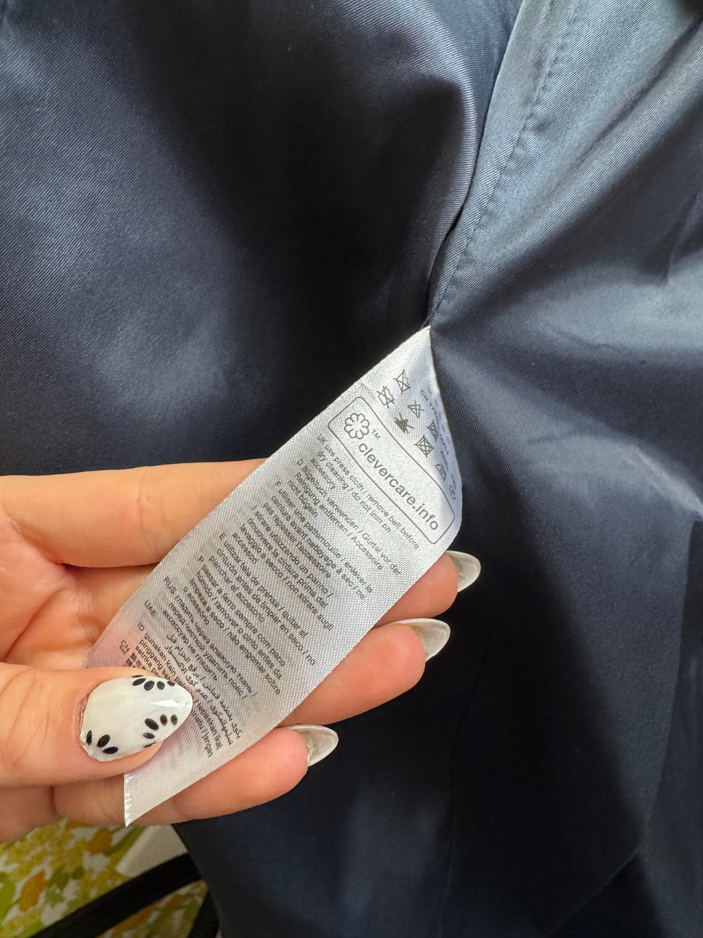 Trench-coat bleu marine Esprit