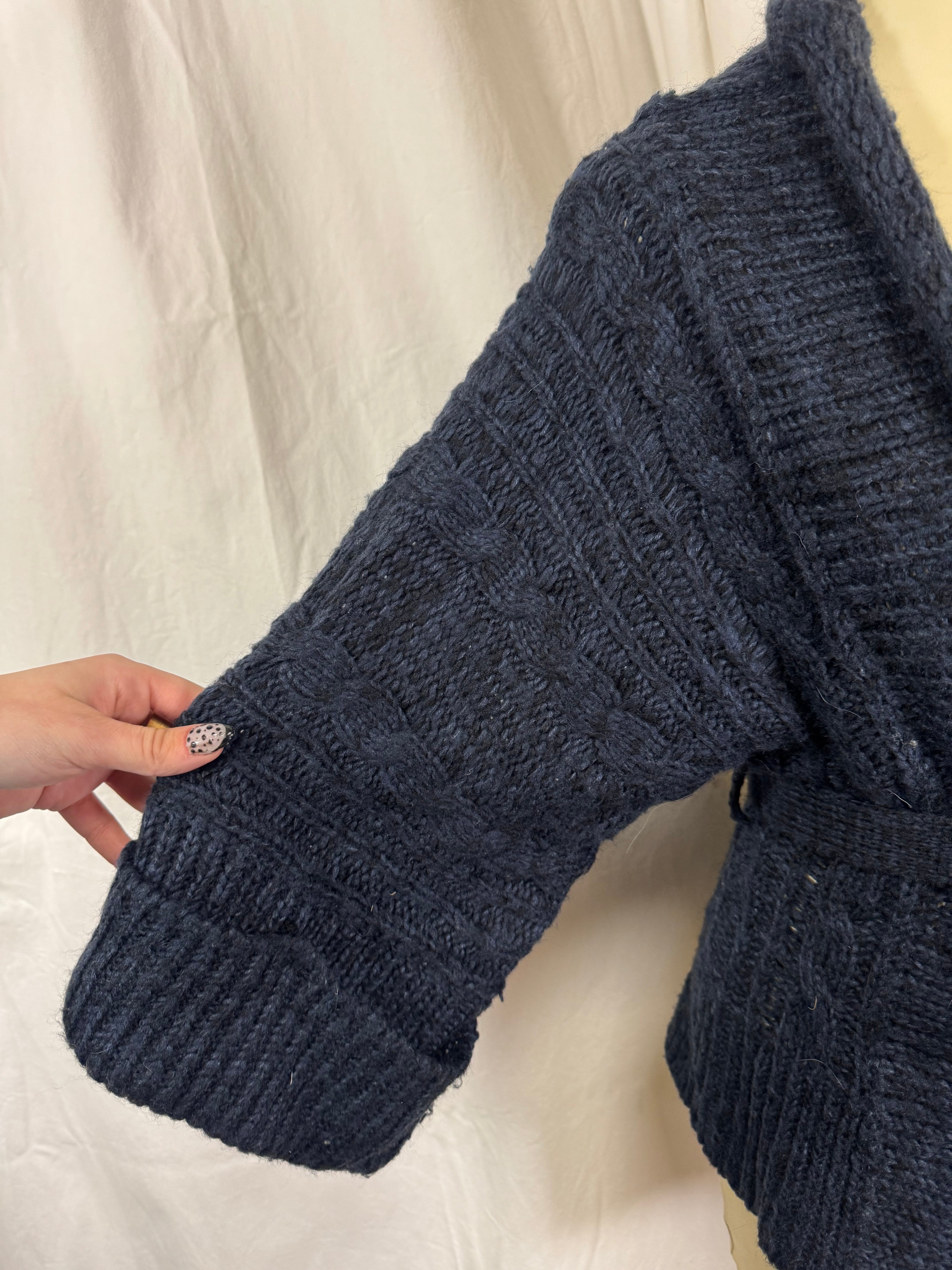 Cardigan bleu marine