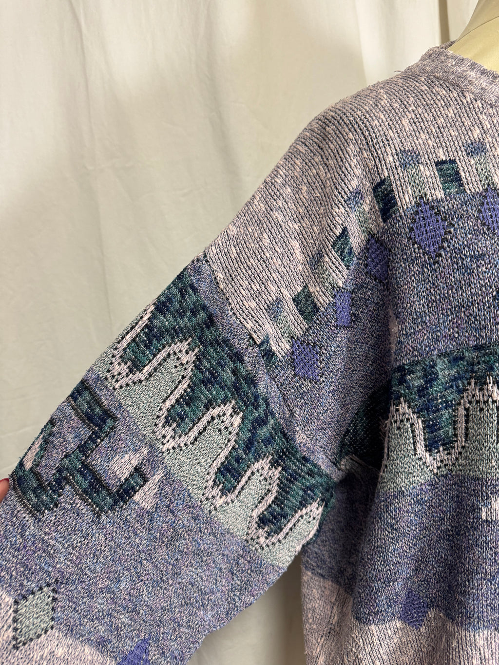 Pull jacquard 90s
