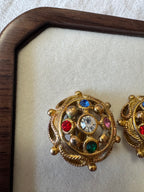 Boucles d'oreilles à strass