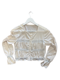 Blouse ajourée 70s