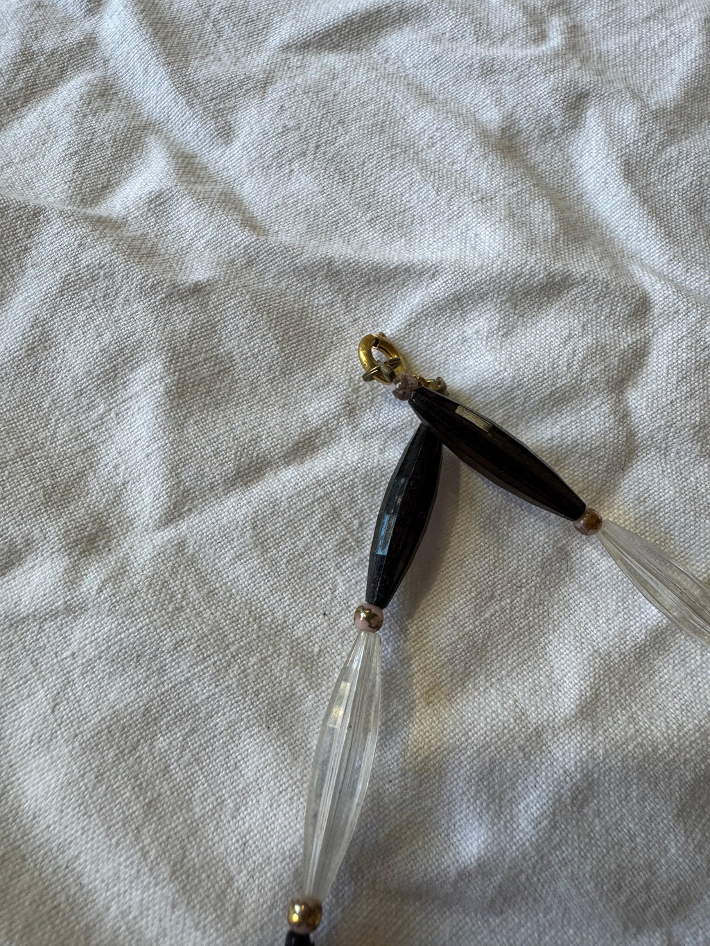 Collier en perle noir
