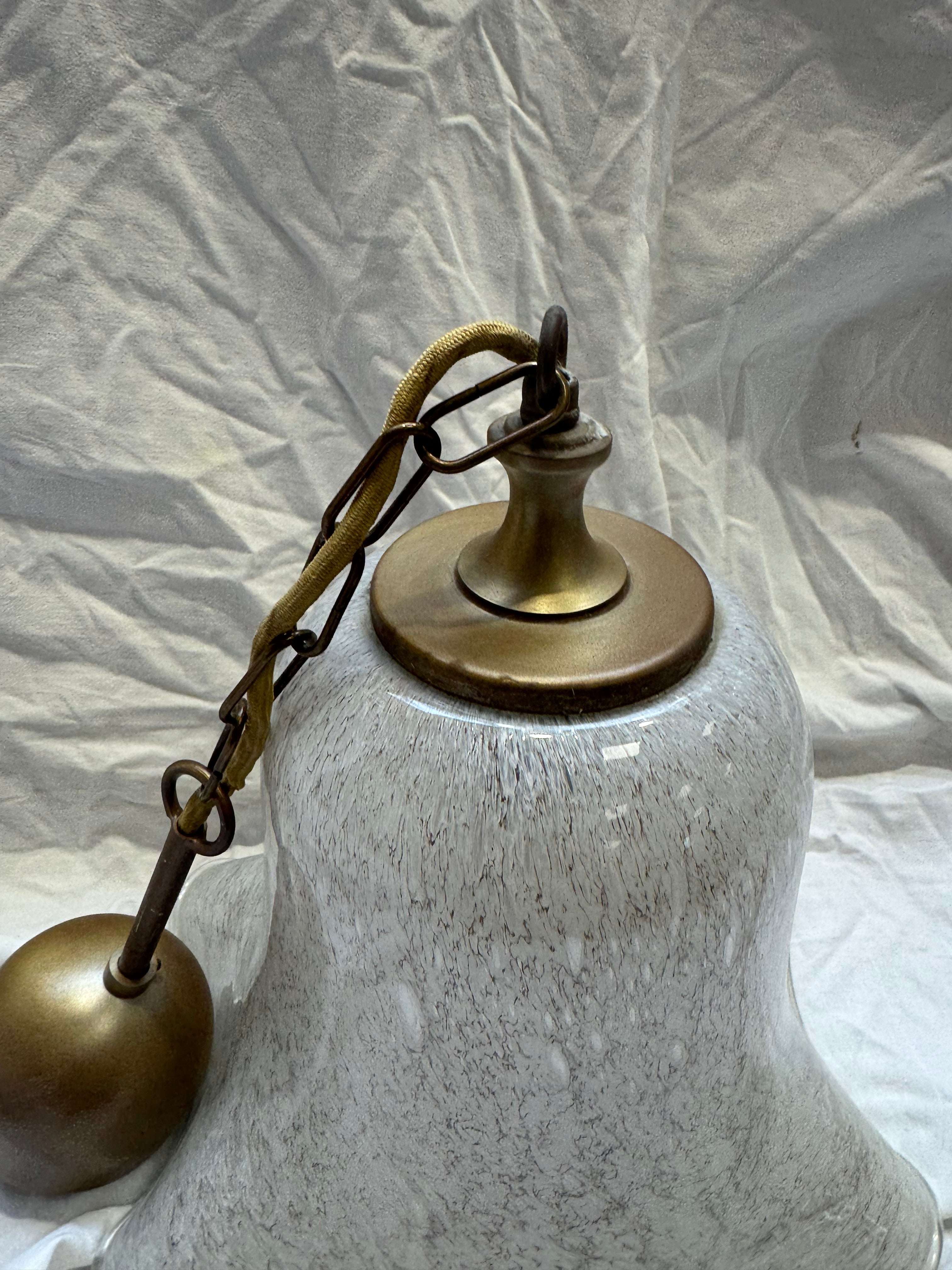 Suspension en verre Murano