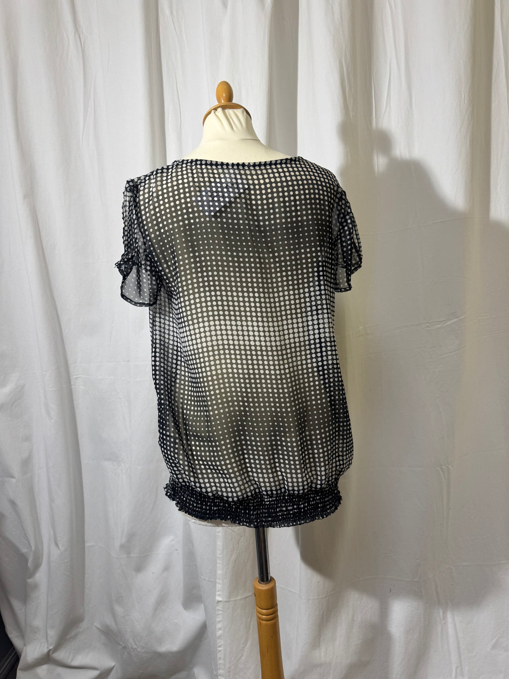 Blouse à pois
