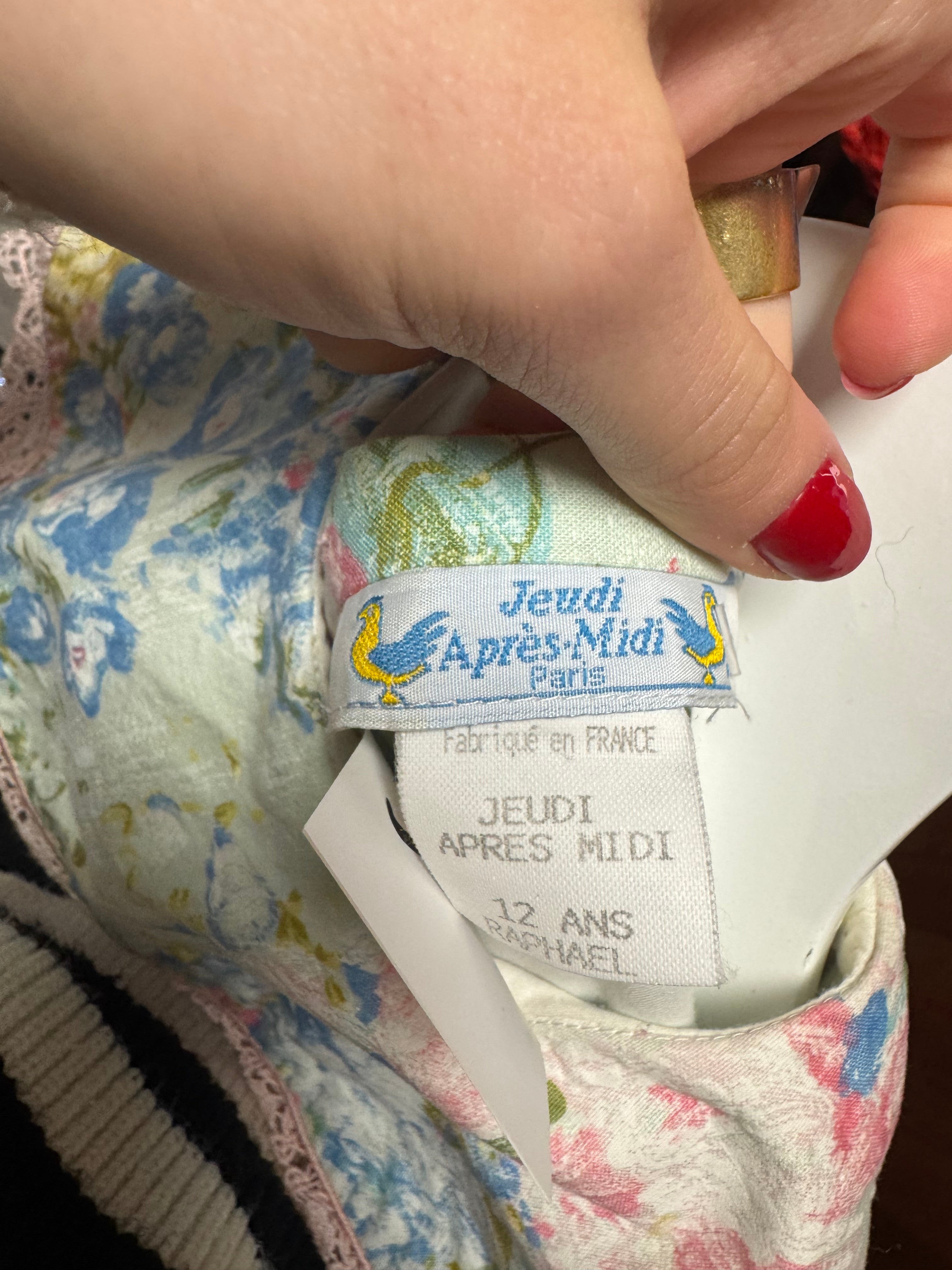 Robe à fleurs