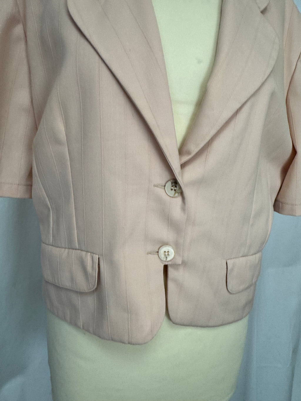 Veste courte rose