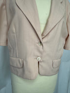 Veste courte rose