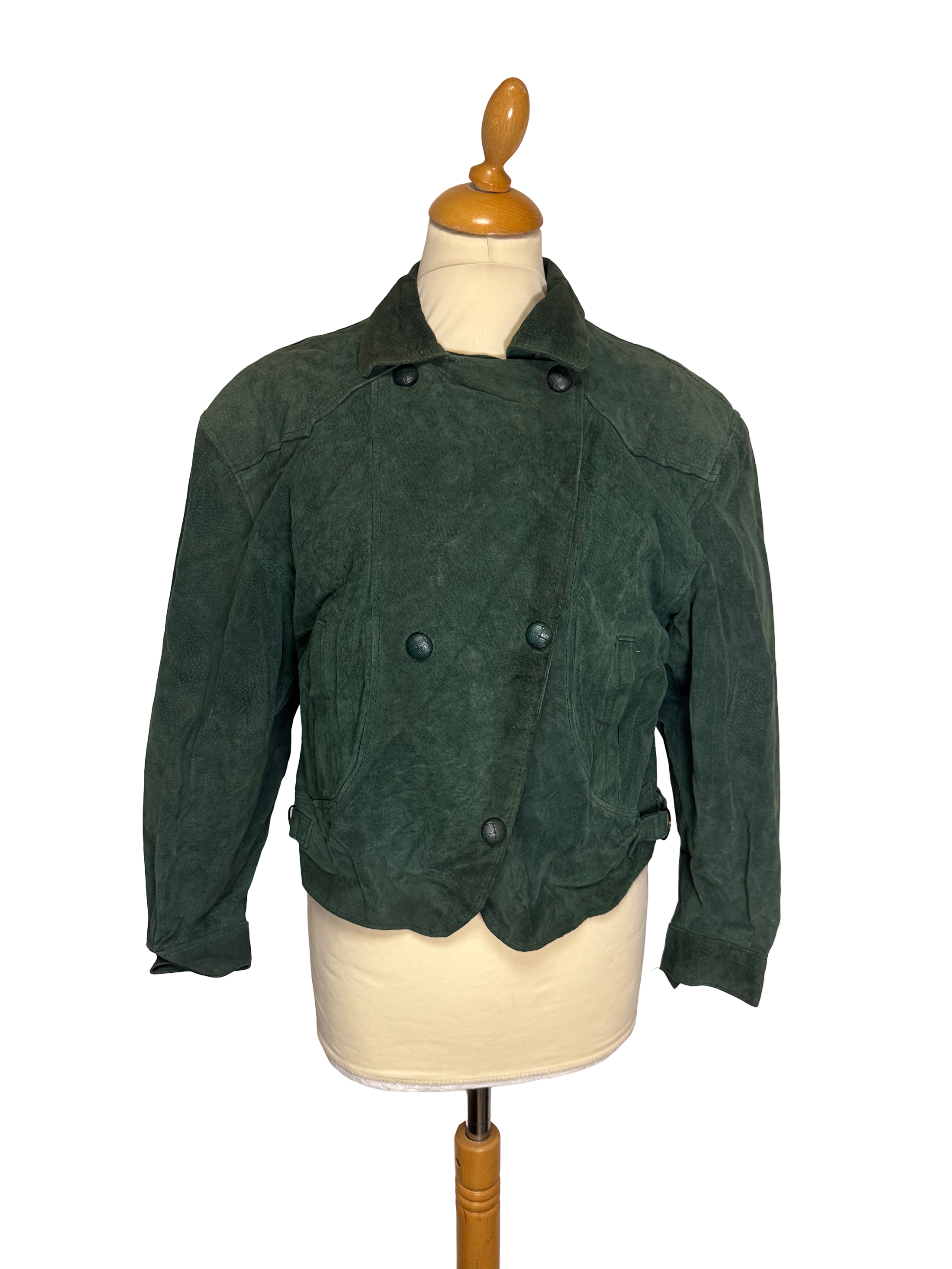 Veste courte verte 80s