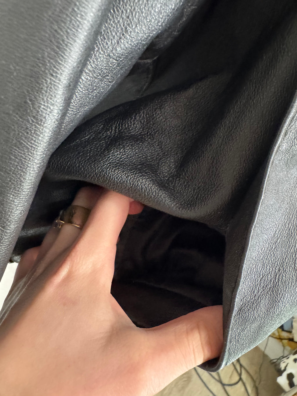 Veste en cuir