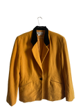 Veste en laine jaune