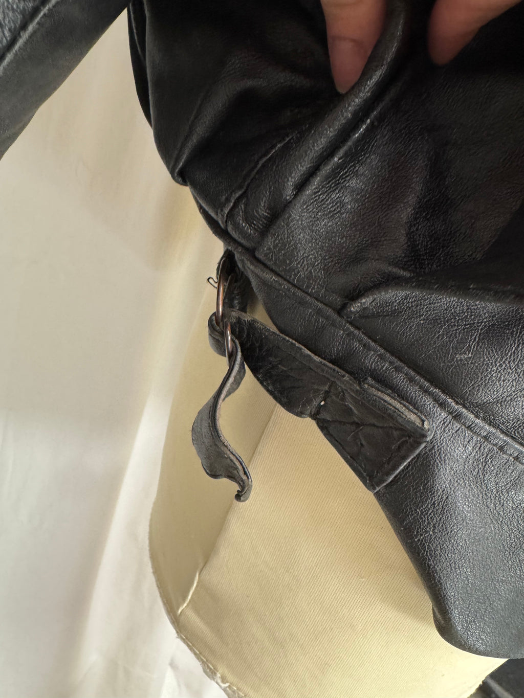 Veste en cuir