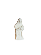 Vierge à l’enfant en plâtre