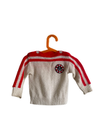 Top en maille blanc
