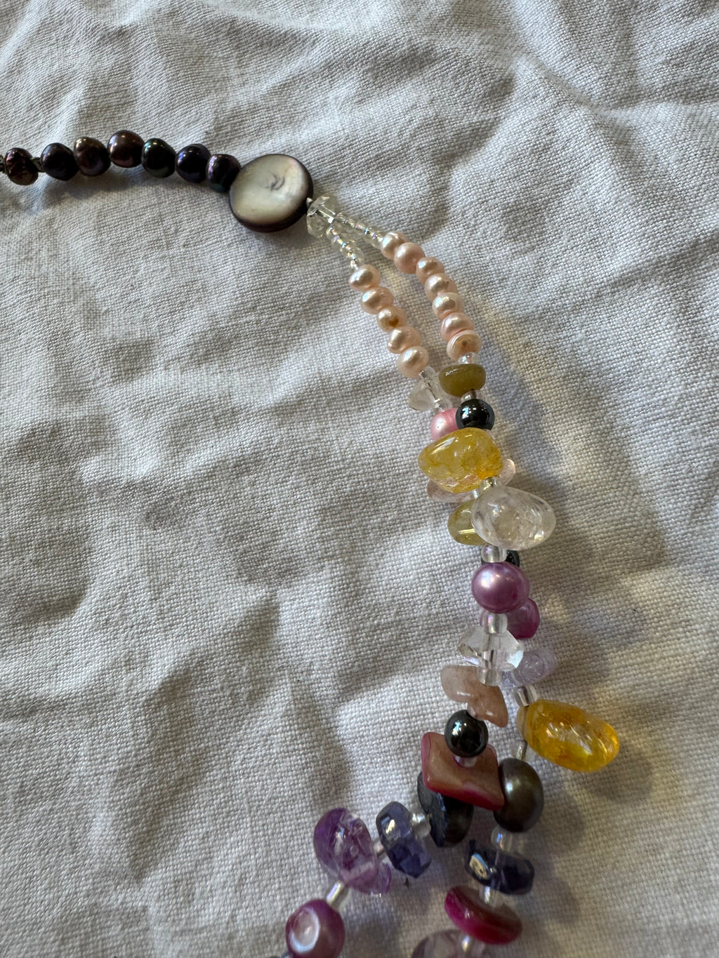 Collier en perle de verre