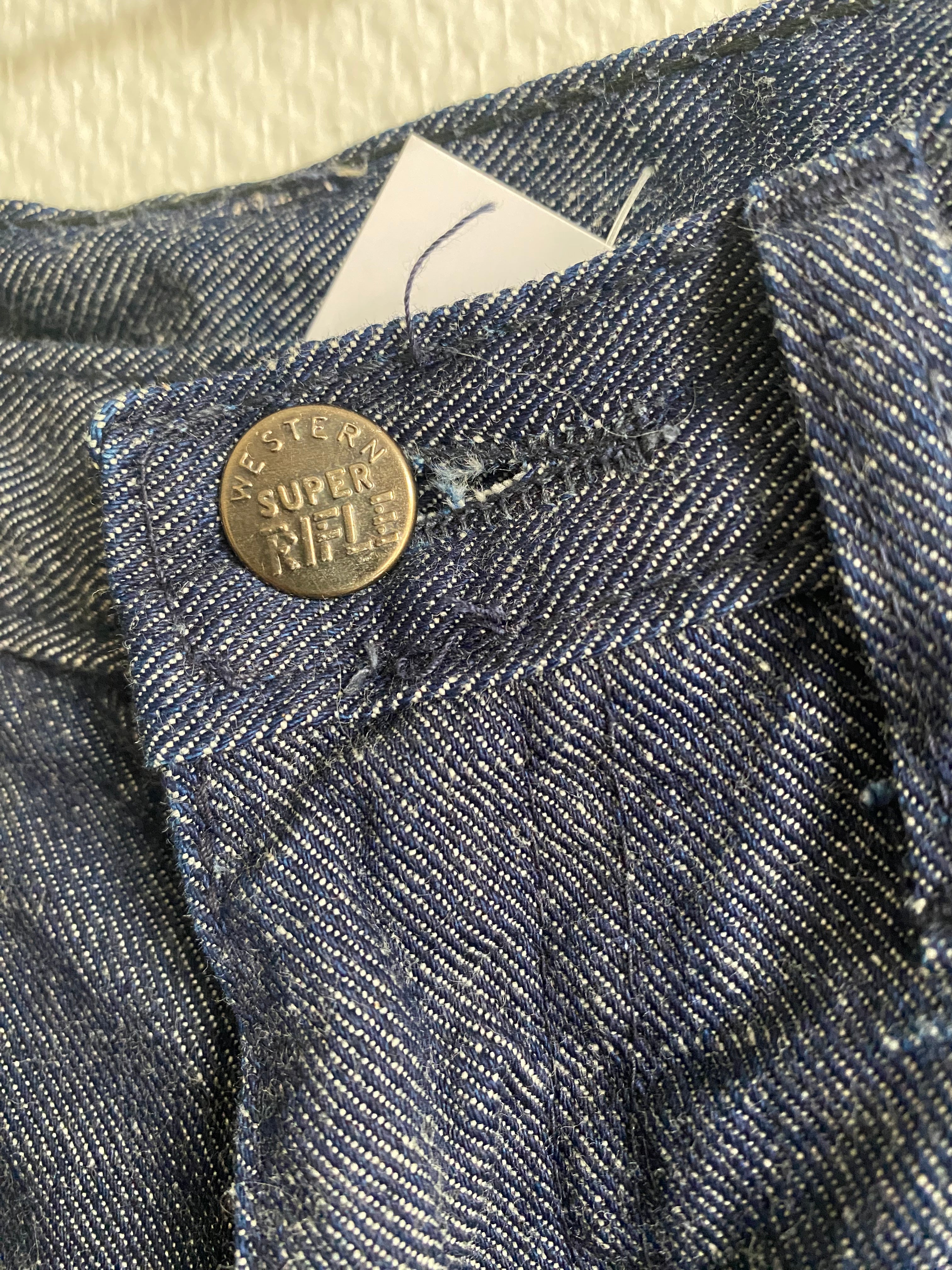 Flare en jeans 70s
