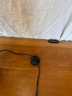 Lampe colonne en acier