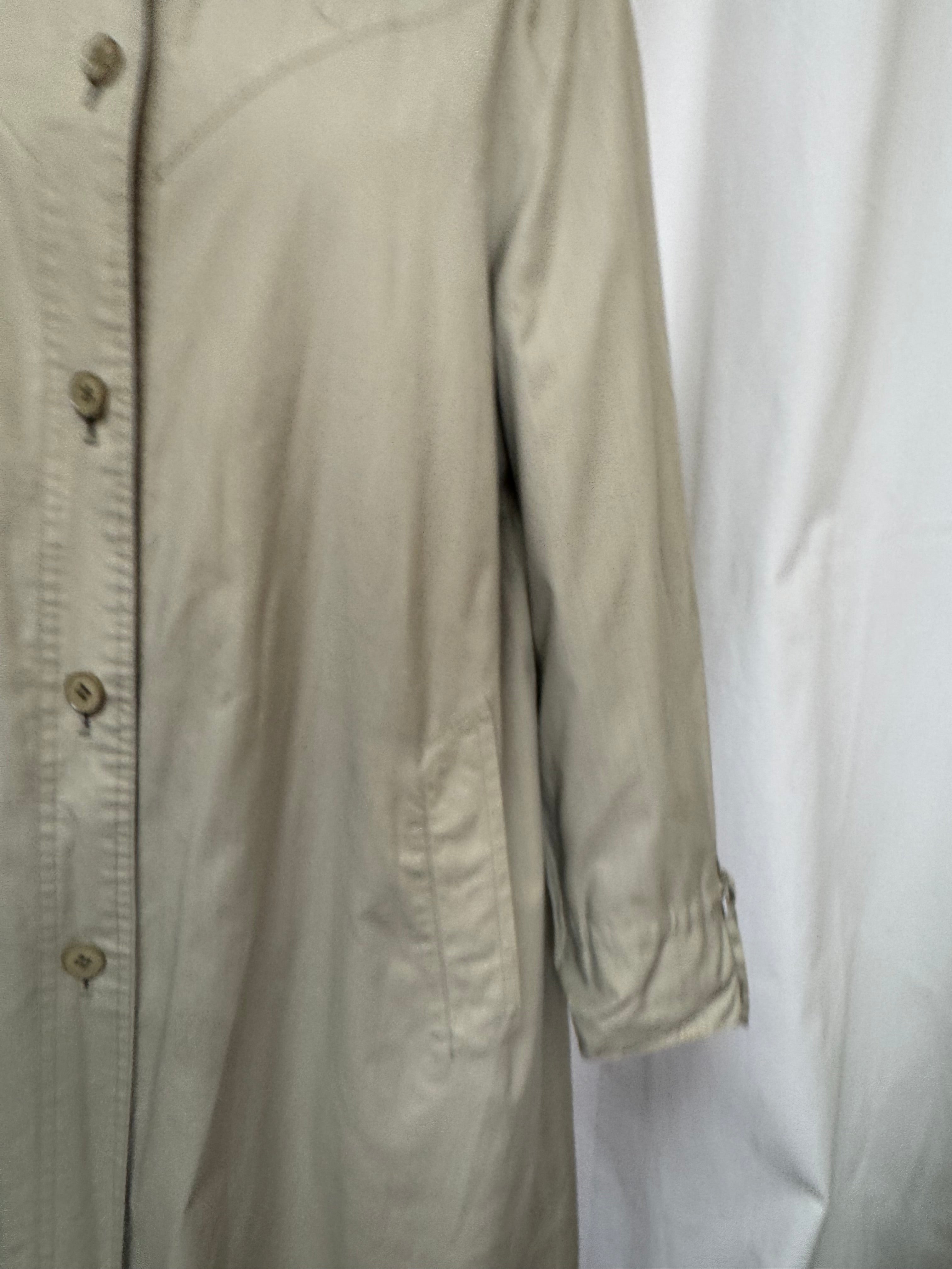 Veste longue brodée