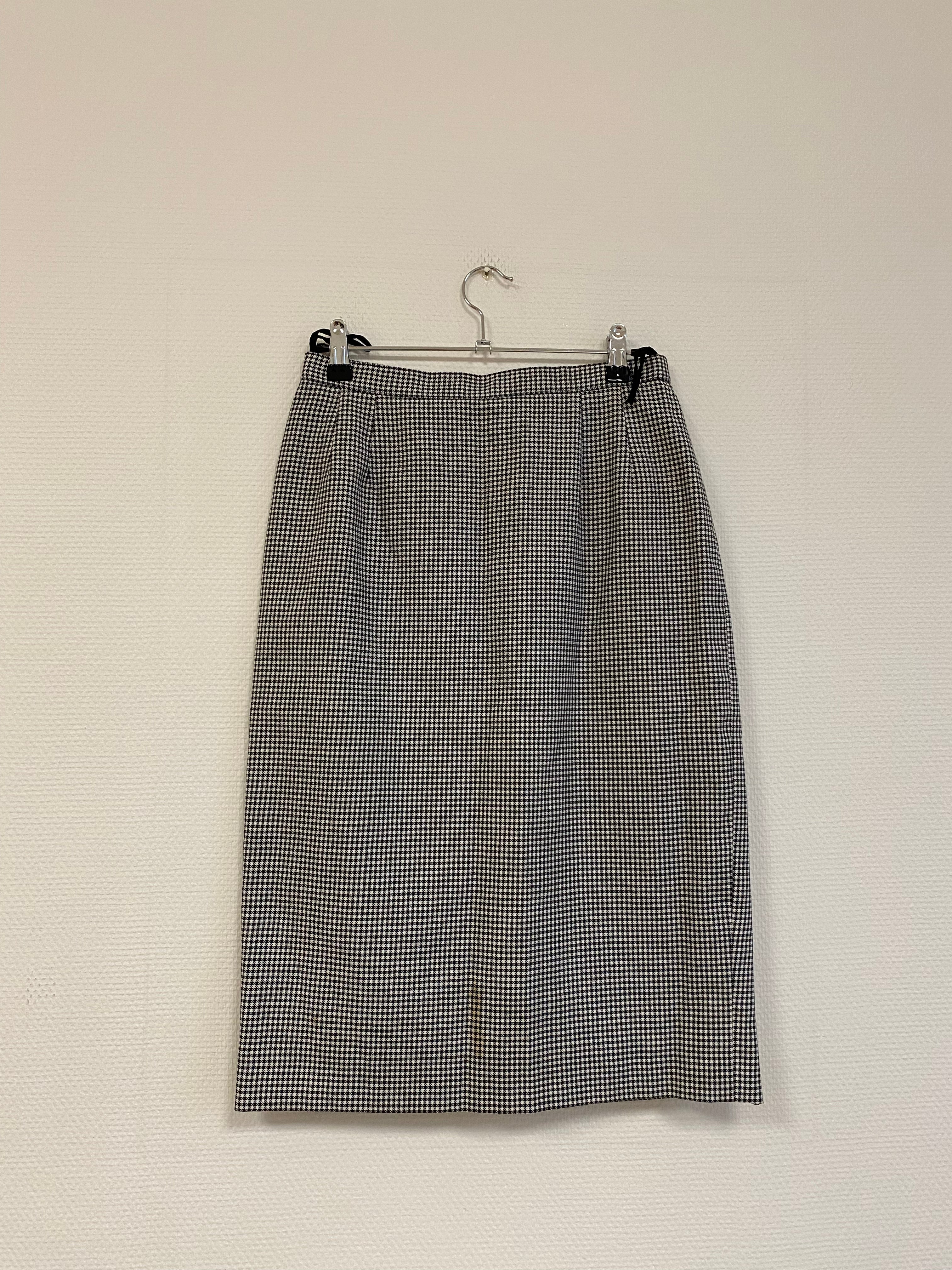 Tailleur vichy 80s
