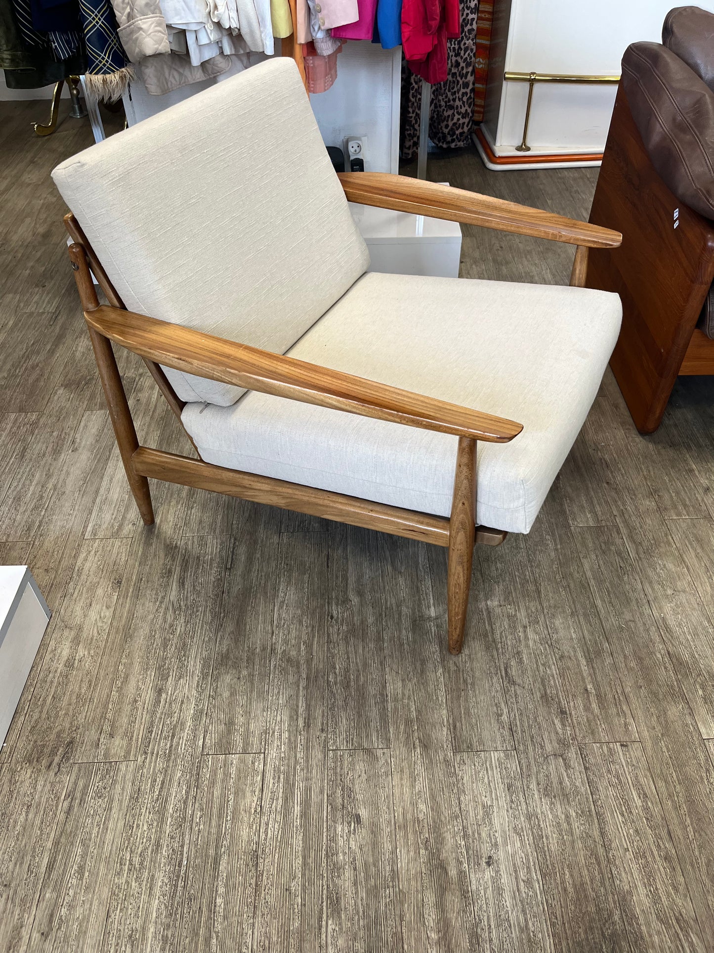 Fauteuil scandinave Arne Vodder 1960