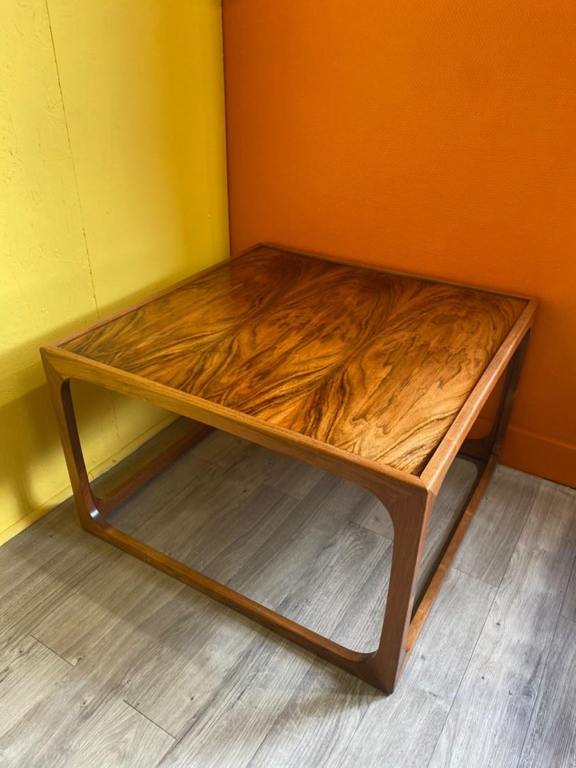 Table basse Wihlelm Renz en palissandre 70's