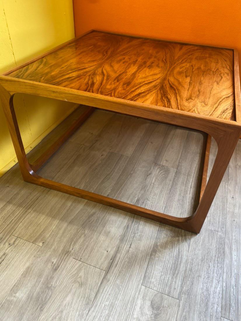 Table basse Wihlelm Renz en palissandre 70's