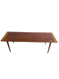 Table basse scandinave en teck et chêne années 60's
