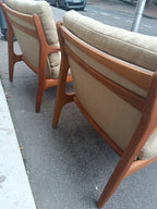 Paire de fauteuils scandinave design de Eugen Schmidt