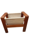 Portes revues scandinave en teck massif