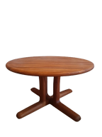Table basse scandinave en teck massif