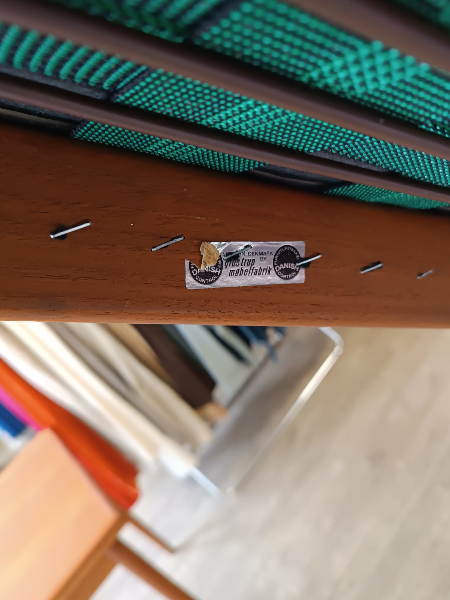 Banquette scandinave de Grete Jalk 1960's