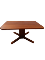 Table basse/haute modulable en teck massif