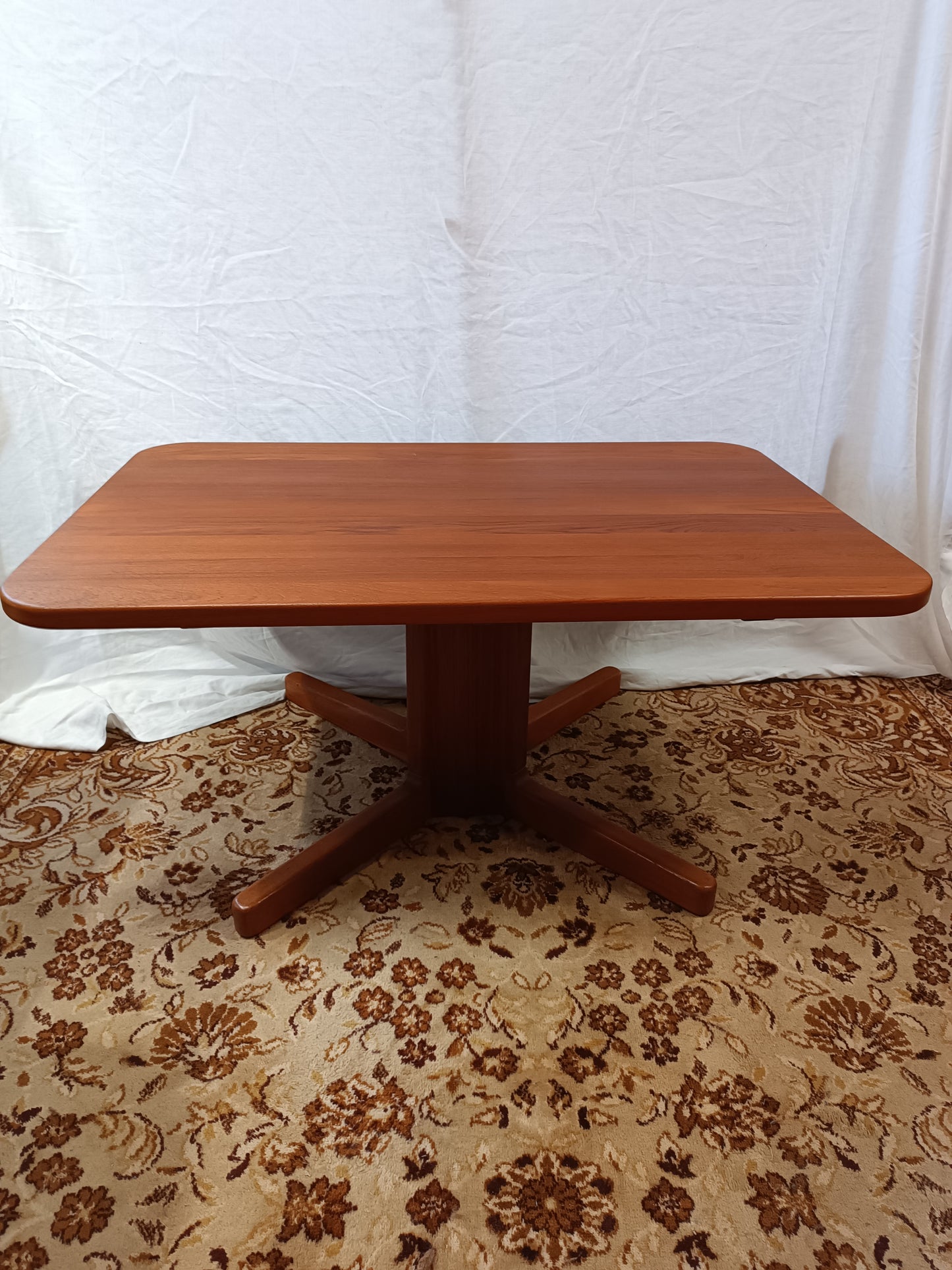 Table basse/haute modulable en teck massif