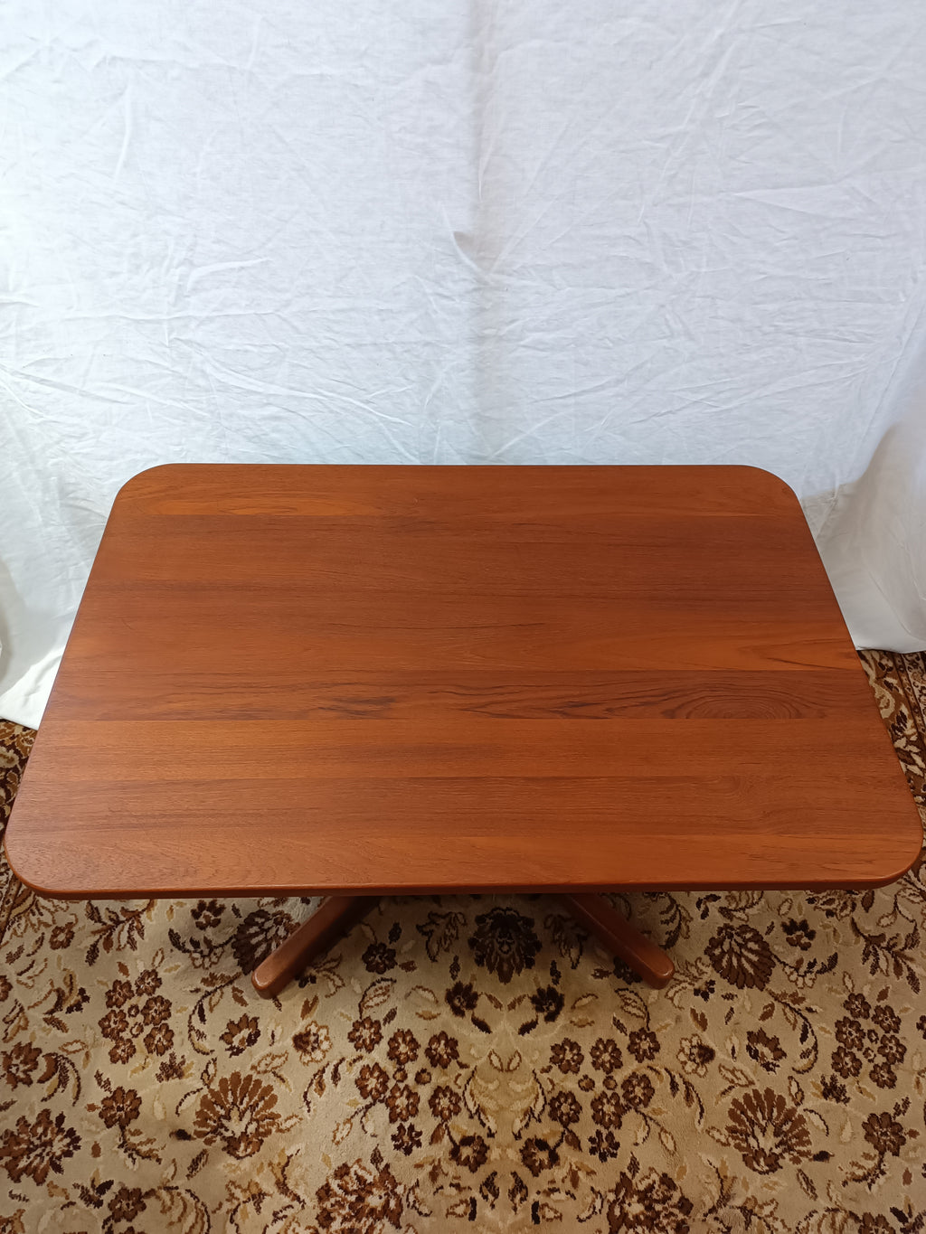 Table basse/haute modulable en teck massif