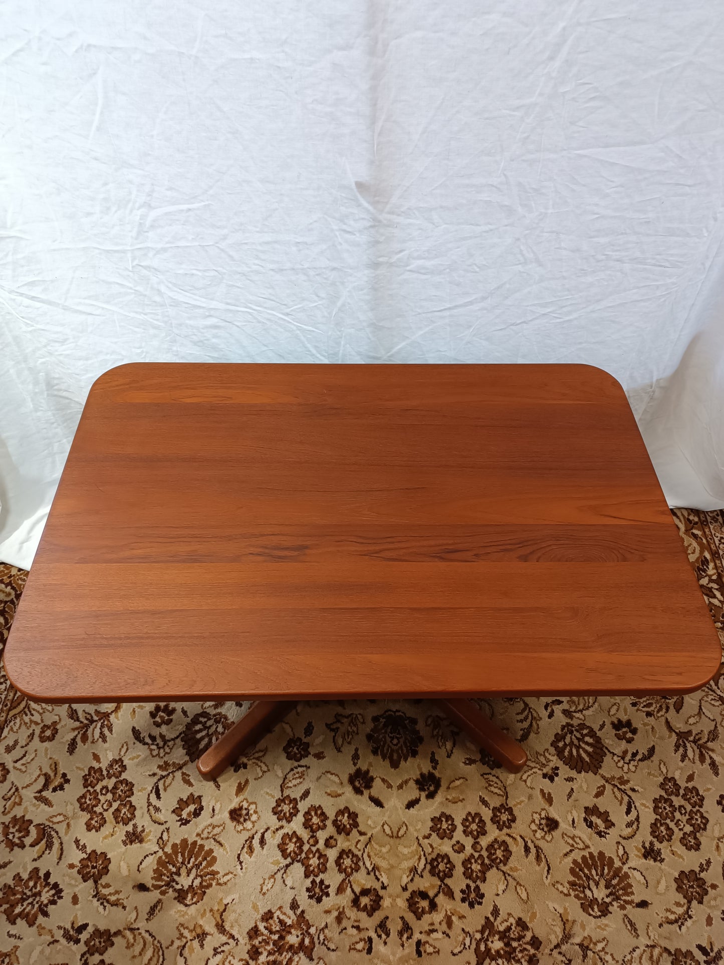 Table basse/haute modulable en teck massif