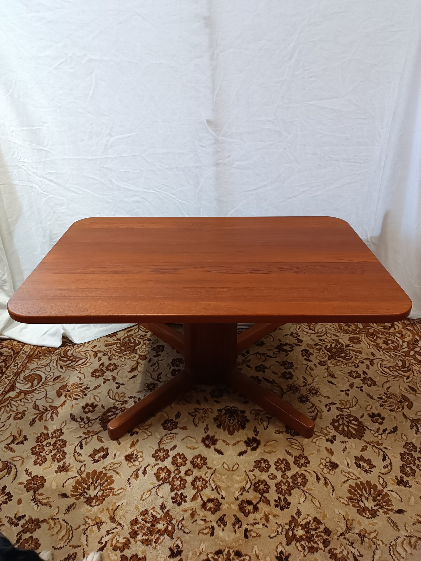 Table basse/haute modulable en teck massif