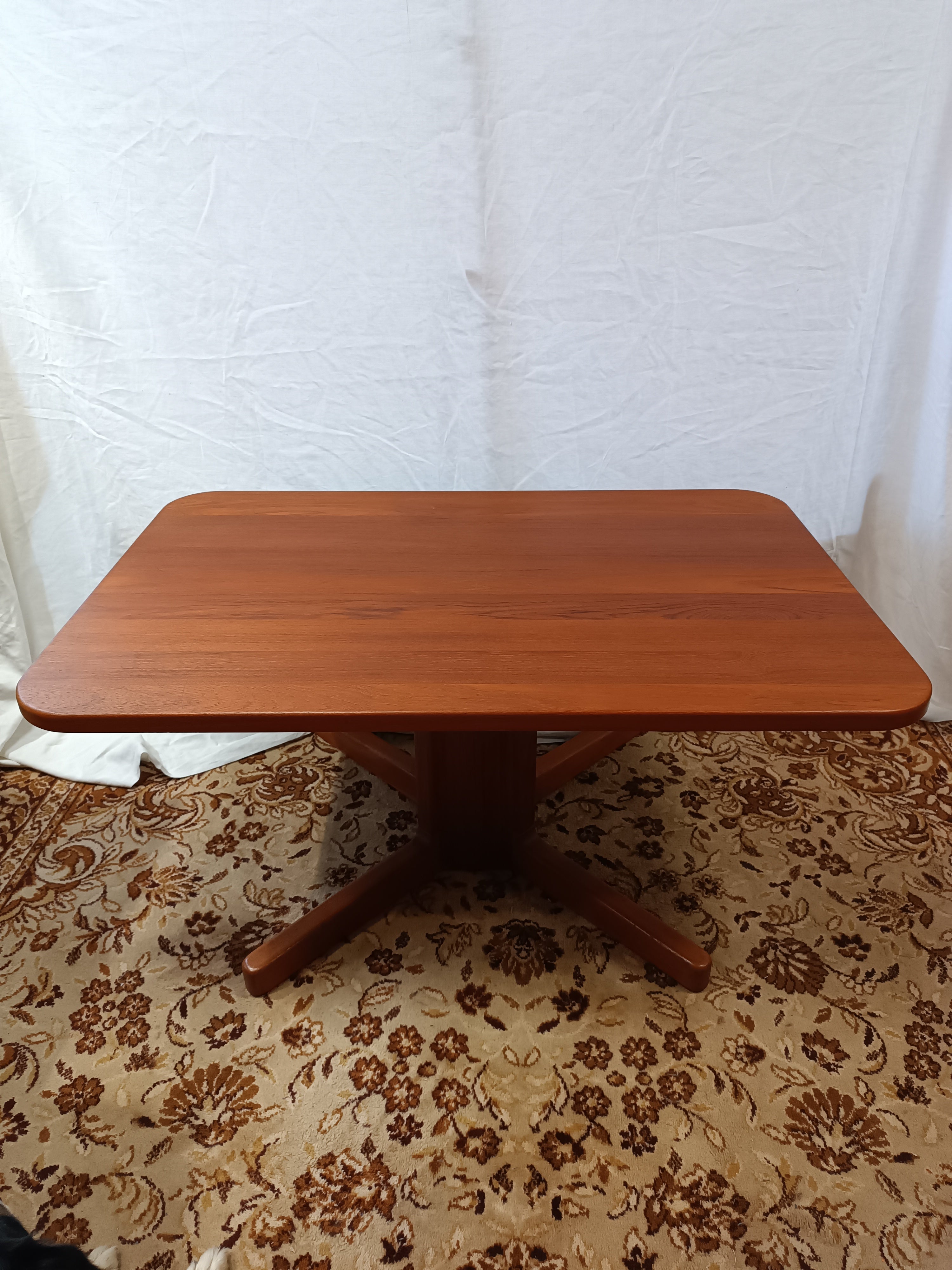 Table basse/haute modulable en teck massif