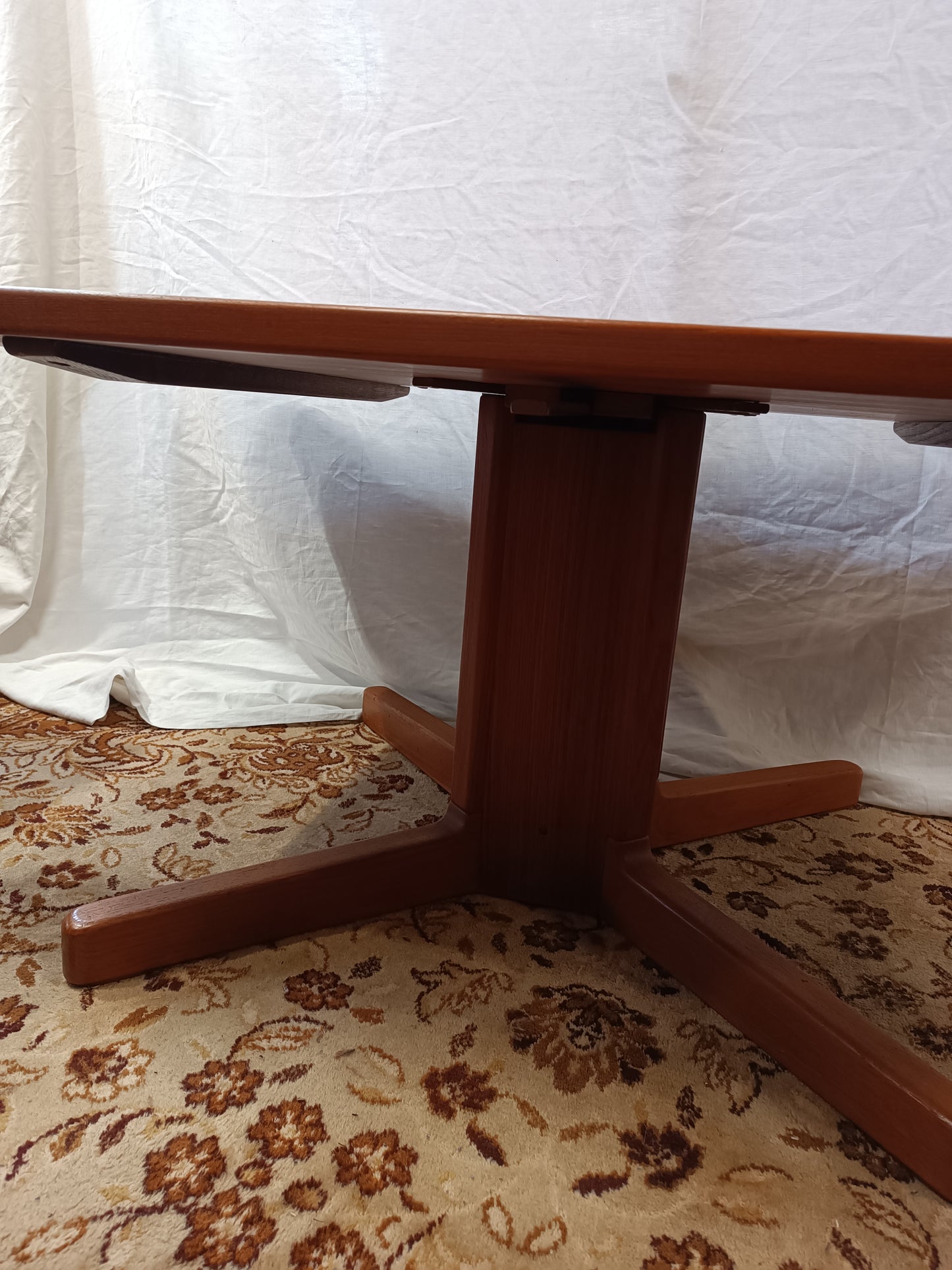 Table basse/haute modulable en teck massif