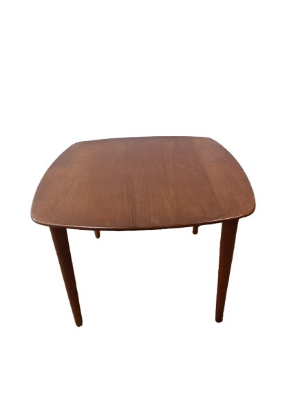 Table basse scandinave en teck massif