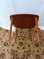 Table basse scandinave en teck massif
