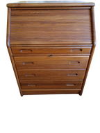 Secrétaire scandinave en teck massif
