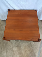 Table basse scandinave en teck massif