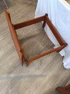 Table basse scandinave en teck massif