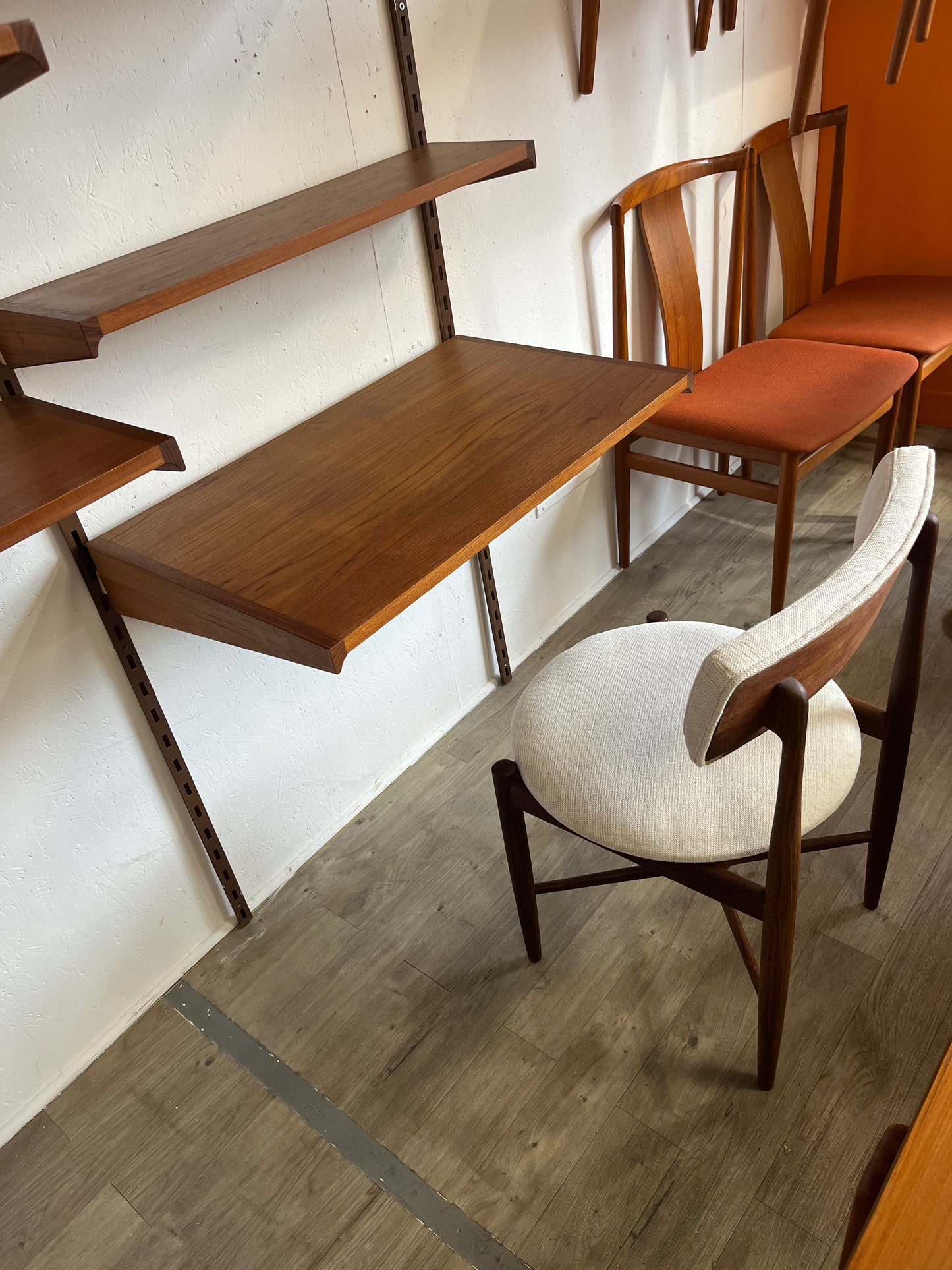 Bibliothèque modulable en teck Kai Kristiansen 1960