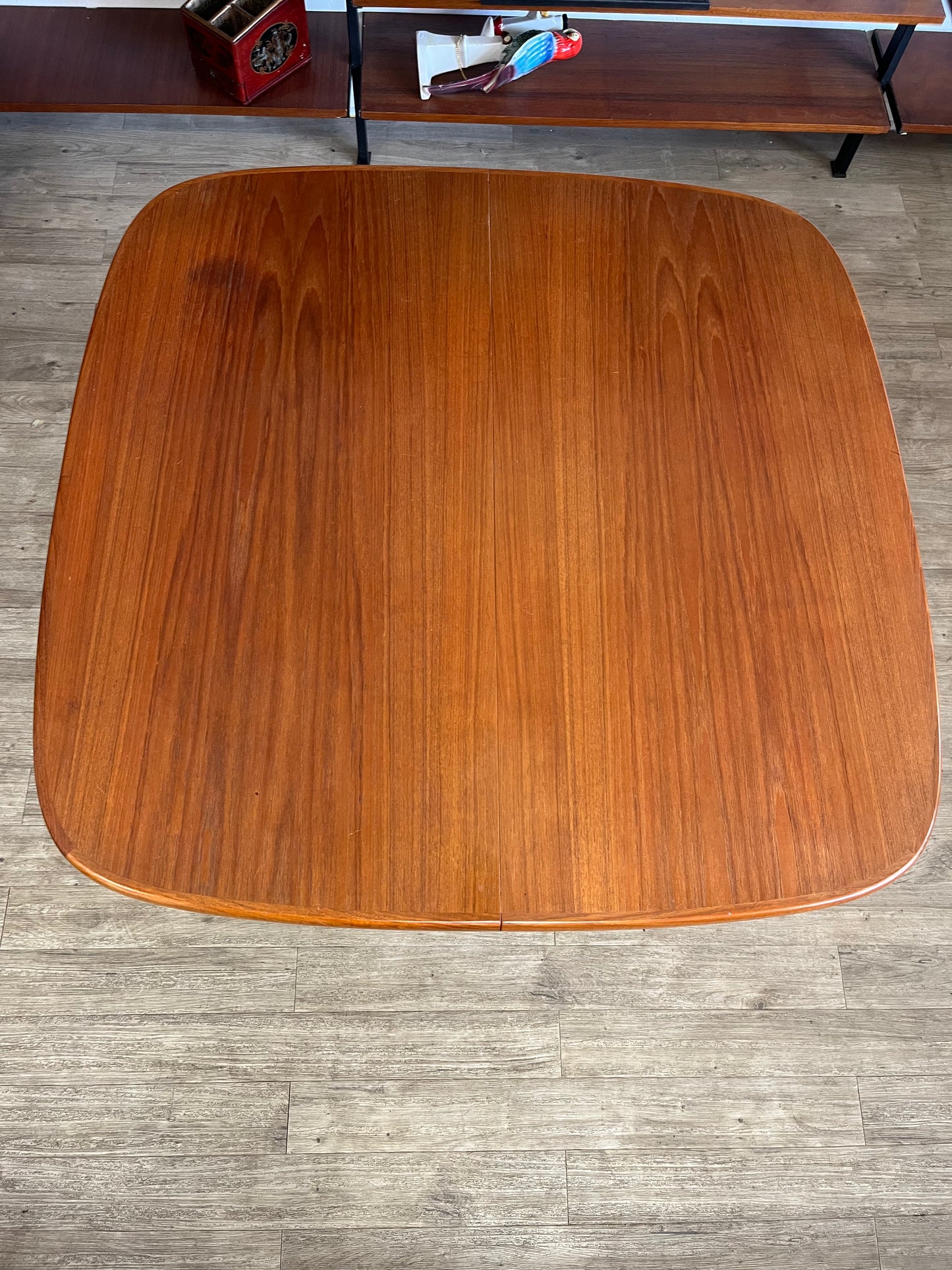Table à manger scandinave en teck 1970