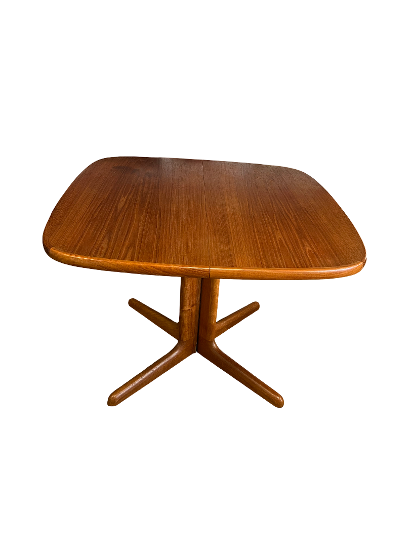 Table à manger scandinave en teck 1970