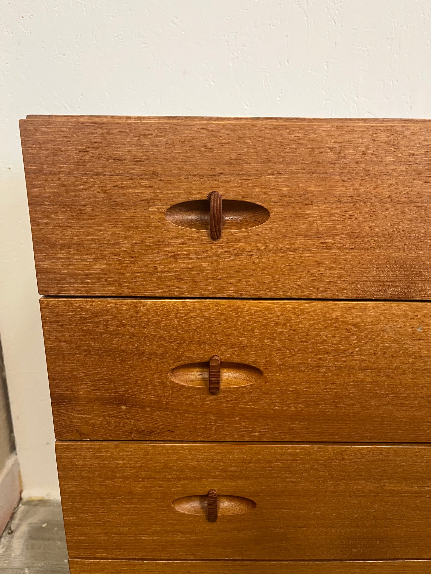 Commode scandinave en teck 1970