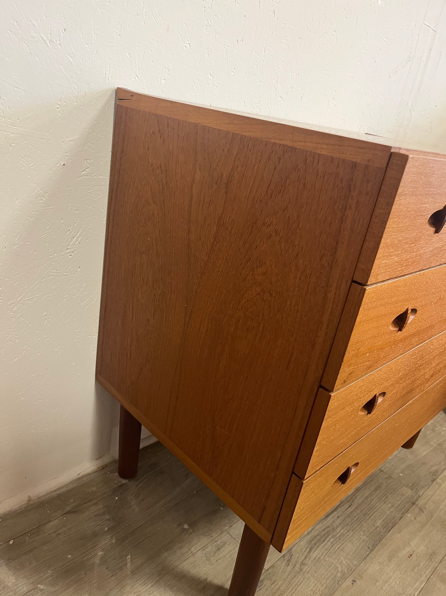 Commode scandinave en teck 1970